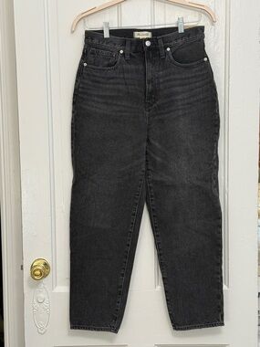 Madewell Baggy Tapered Jeans - Black - NWT